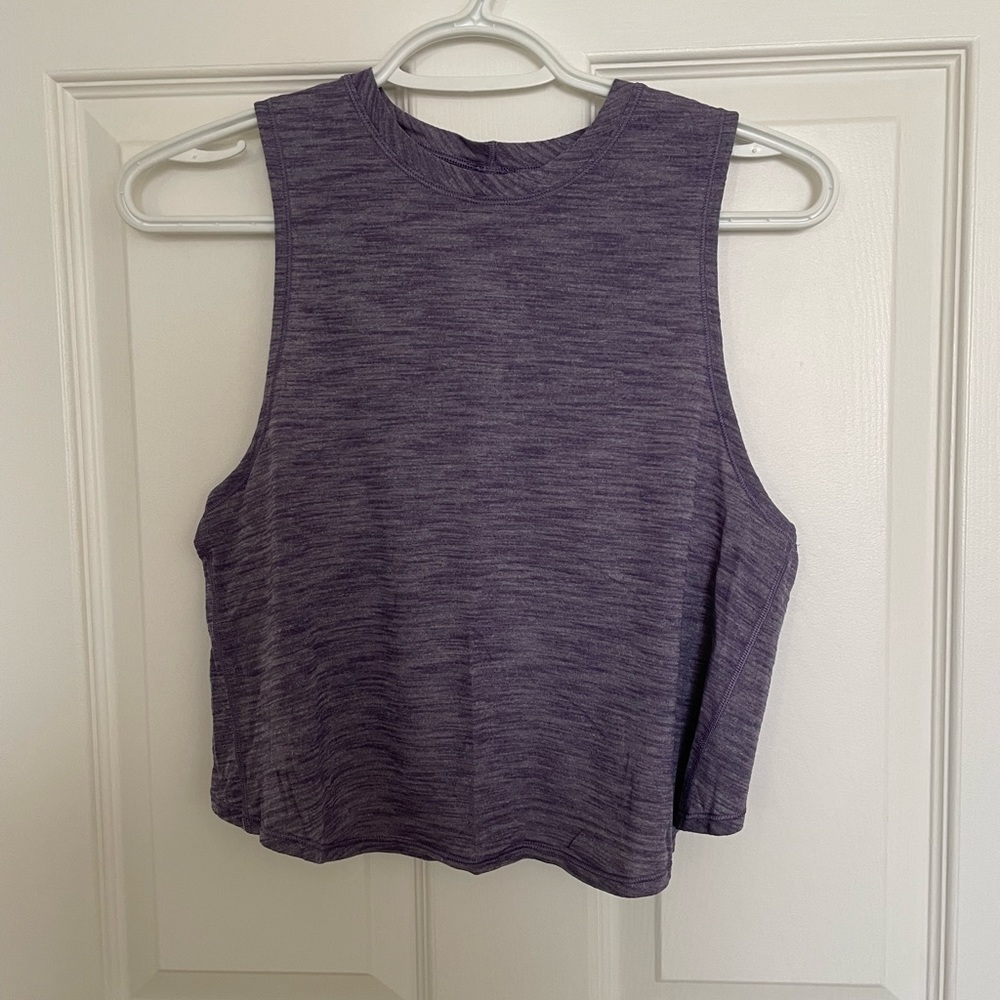 Lululemon Cropped Cross Back Top